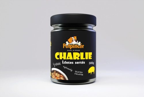 Charlie (sertés) befőzött kutyaeledel 6x300 g (Ferbelt® Dog Food )