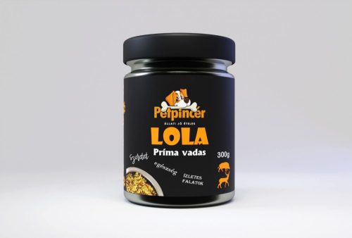 Lola (vadhús) befőzött kutyaeledel - 6x300 g (Ferbelt® Dog Food) 