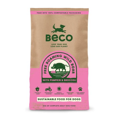 Beco Szabadban élő vaddisznóhús sütőtökkel és brokkolival 2 kg