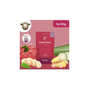 Bárányhús menü érzékenyeknek - mangold, krumpli 5x150 g (Herrmann's Bio)