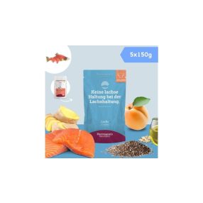 Lazac menü - sárgabarack, chia mag 5 x 150 g, Herrmann's Bio
