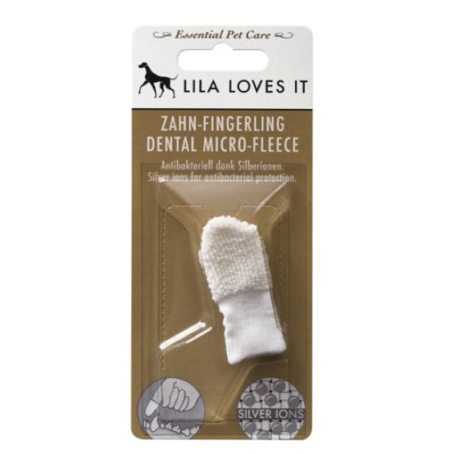 Ujjra húzható ezüstionos fogkefe (Lila Loves It)