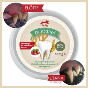   100% természetes fogkő, fogínygyulladás és szájszag elleni por (Leiky)