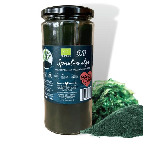 Bio Spirulina alga kutyáknak 350 g - BARF LOVE