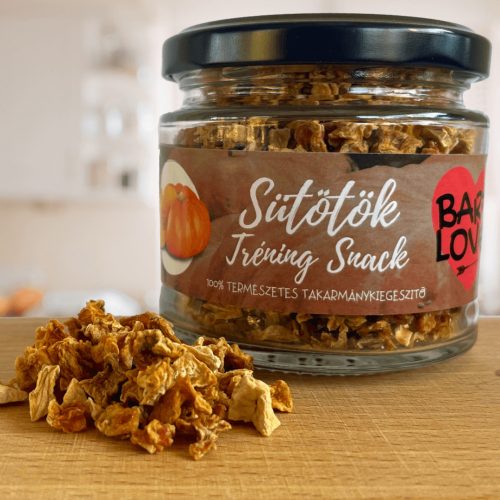 Sütőtök tréning jutalomfalat kutyáknak 60 g - BARF LOVE