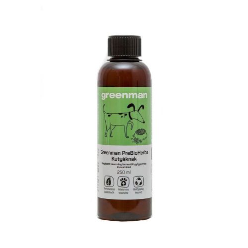 Természetes élőflórás probiotikum kutyáknak 250 ml (Greenman)