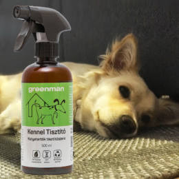 Baktériumkultúrás fekhely és kutyaól szagtalanító spray 500 ml (Greenman)