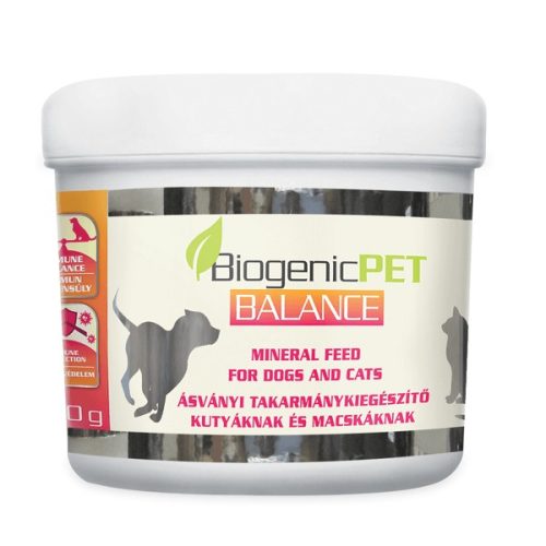 BiogenicPET Balance ásványi táplálékkiegészítő kutyáknak és macskáknak