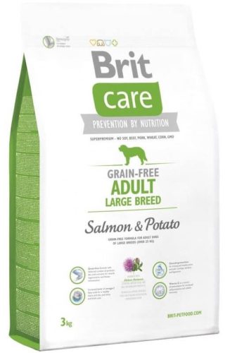Brit Care Grain Fee Adult Large Breed Salmon & Potato 1 kg