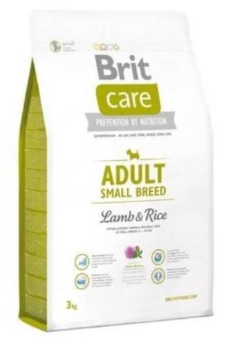 BRIT CARE HYPOALLERGENIC ADULT SMALL BREED LAMB & RICE 3 kg