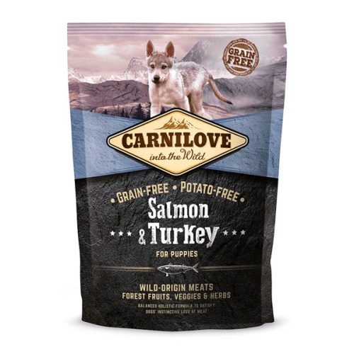 CarniLove Puppy Salmon & Turkey - Lazac és Pulyka 1,5 kg