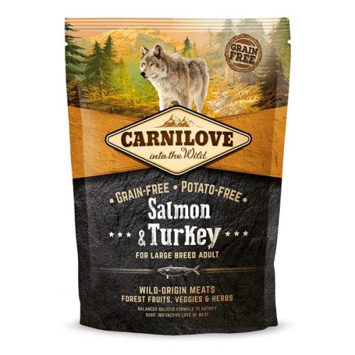 CarniLove Adult Large Salmon & Turkey - Lazac - Pulyka 1,5 kg