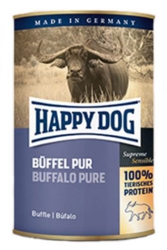 Happy Dog Büffel Pur - Bivalyhúsos konzerv 6 x 400 g