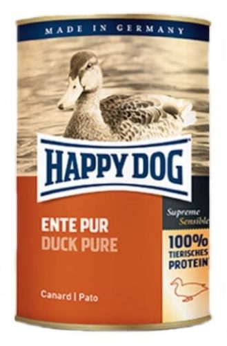 Happy Dog Ente Pur - Kacsahúsos konzerv 6 x 400 g