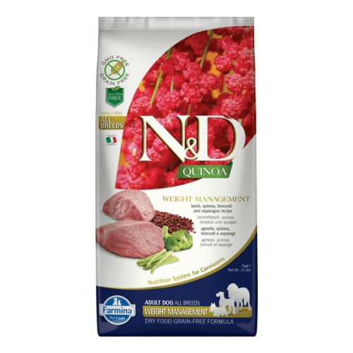 N&D Dog Quinoa Weight Management Bárány 800 g