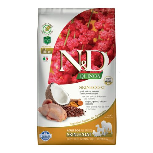 N&D Dog Quinoa Skin & Coat Fürj 800 g