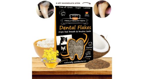 Természetes fogtisztító pehely kutyáknak - Qchefs Dental Flakes