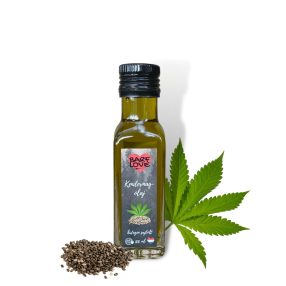   Kendermagolaj kutyáknak és macskáknak - hidegen sajtolt, 100 ml - BARF LOVE