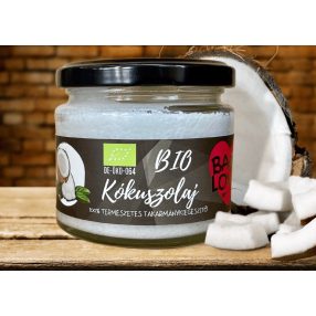   100% Bio kókuszolaj kutyáknak és macskáknak 200 ml, hidegen sajtolt, finomítatlan, BARF LOVE