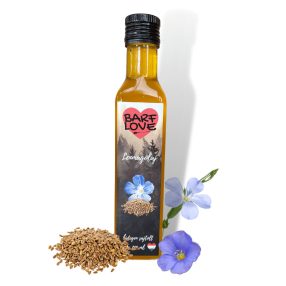   100% Lenmagolaj kutyáknak, hidegen sajtolt, 250 ml - BARF LOVE