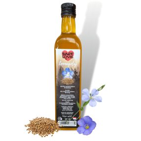   100% Lenmagolaj kutyáknak, hidegen sajtolt, 500 ml - BARF LOVE